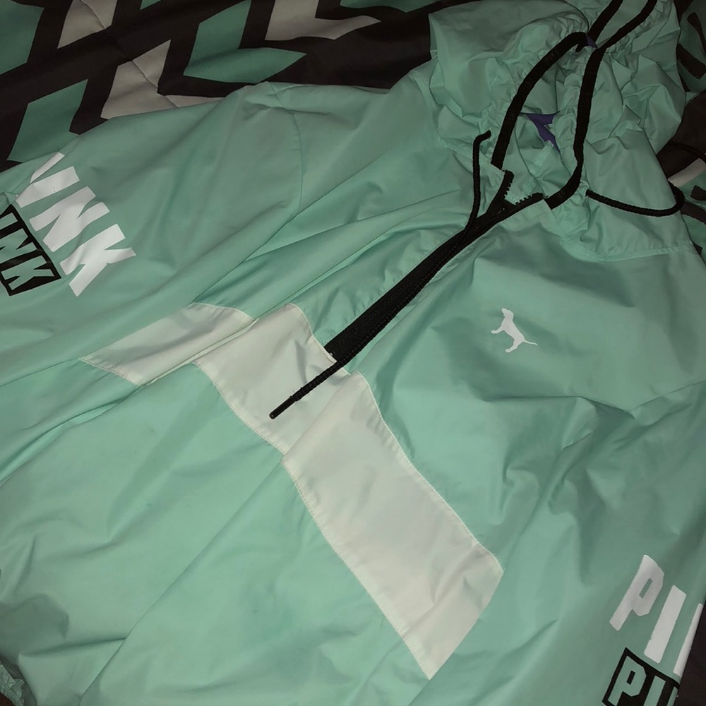 Pink Victoria secret windbreaker